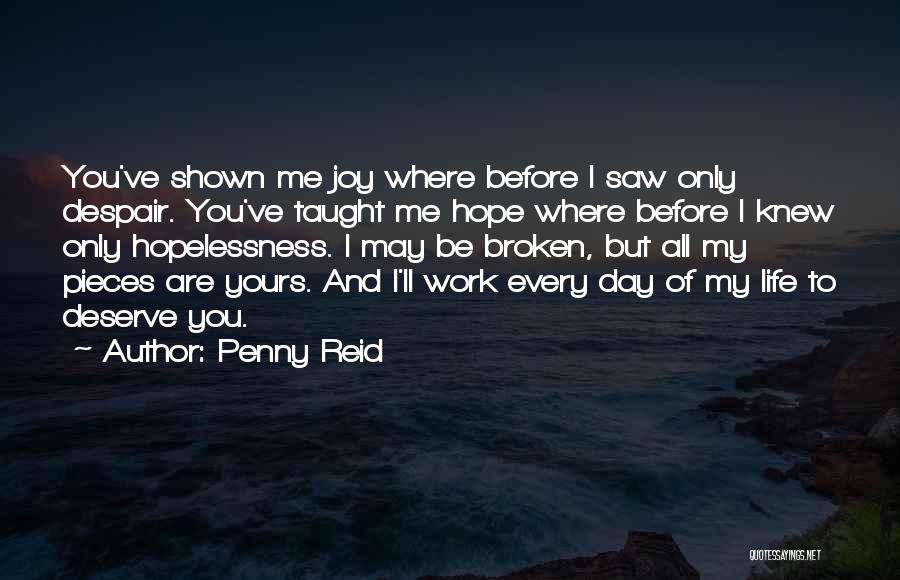 Hopelessness And Despair Quotes By Penny Reid