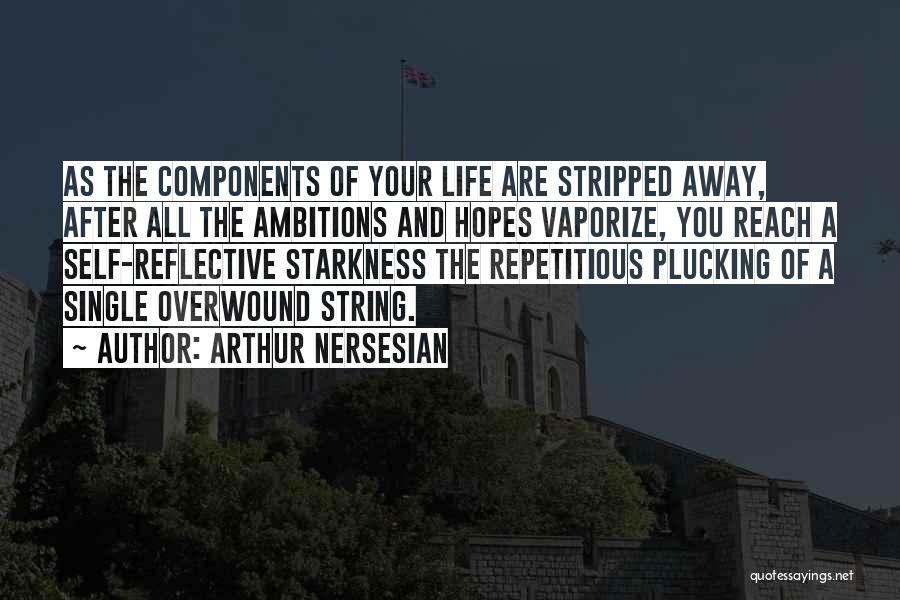 Hopes And Ambitions Quotes By Arthur Nersesian