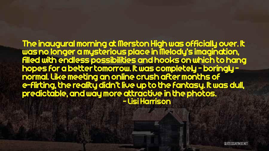 Hopes And Disappointment Quotes By Lisi Harrison Hopes And Disappointment Quotes By Lisi Harrison