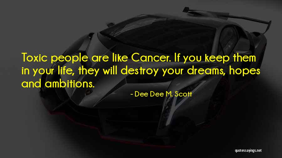 Hopes And Dreams In Life Quotes By Dee Dee M. Scott Hopes And Dreams In Life Quotes By Dee Dee M. Scott