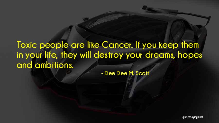 Hopes And Dreams In Life Quotes By Dee Dee M. Scott