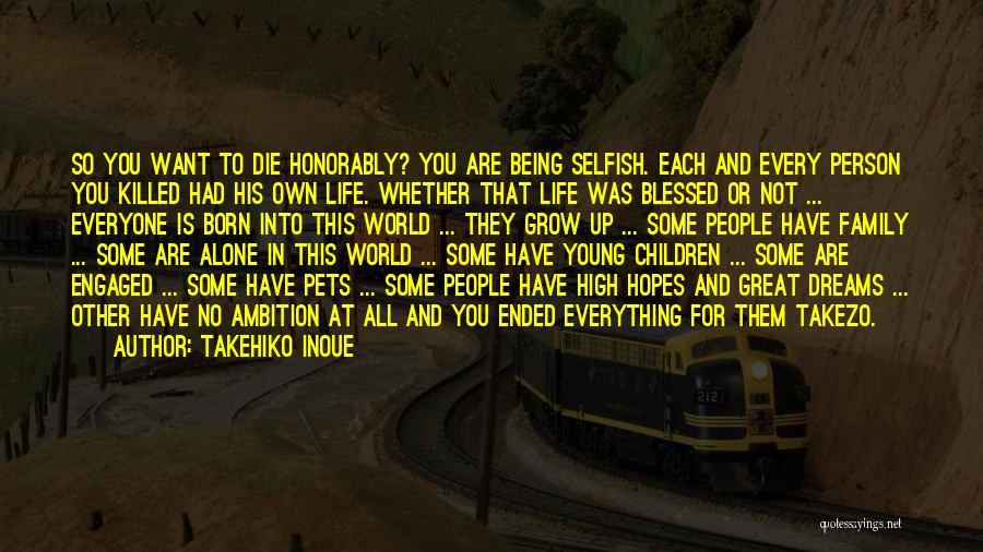 Hopes And Dreams In Life Quotes By Takehiko Inoue