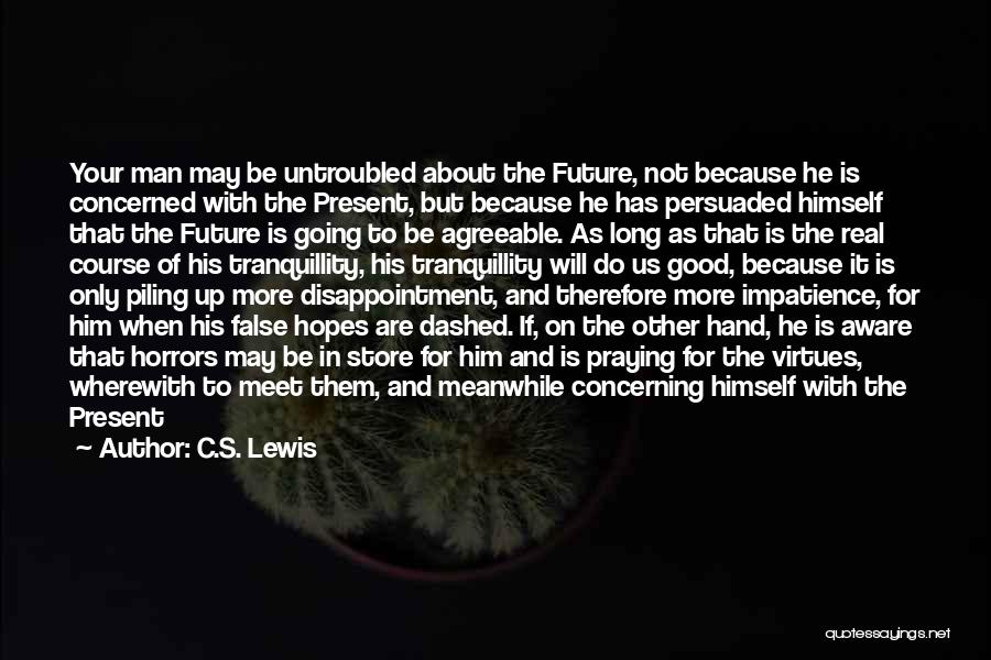 Hopes For The Future Quotes By C.S. Lewis