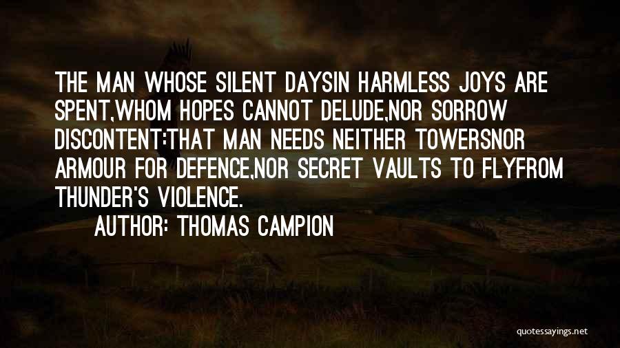 Hopes Up For Nothing Quotes By Thomas Campion