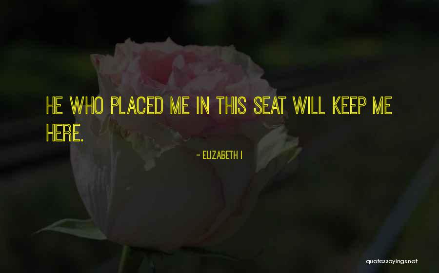 Hopie Schlenker Quotes By Elizabeth I Hopie Schlenker Quotes By Elizabeth I