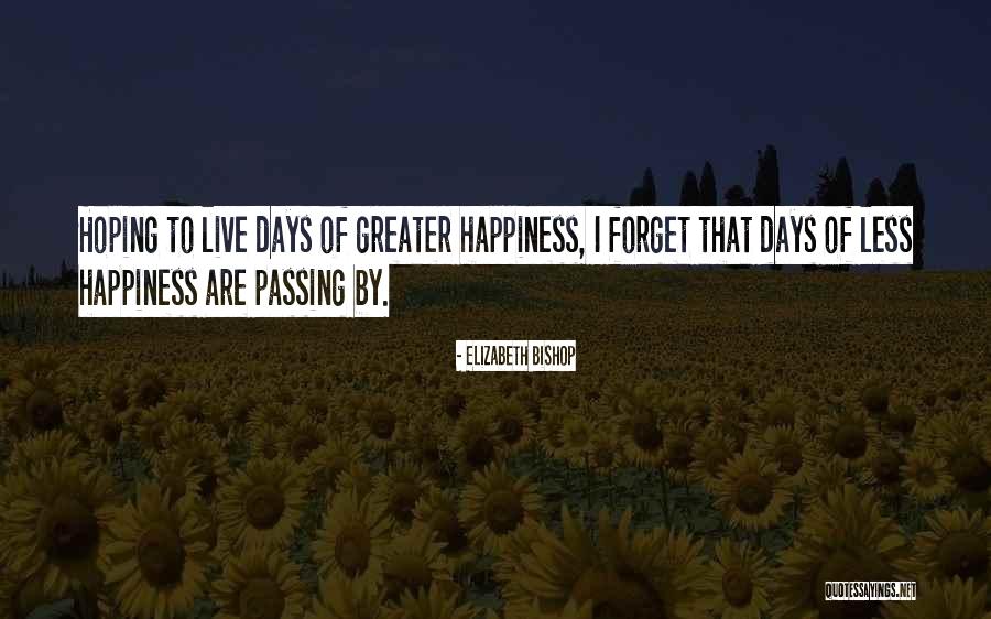 Hoping For Happiness Quotes By Elizabeth Bishop Hoping For Happiness Quotes By Elizabeth Bishop