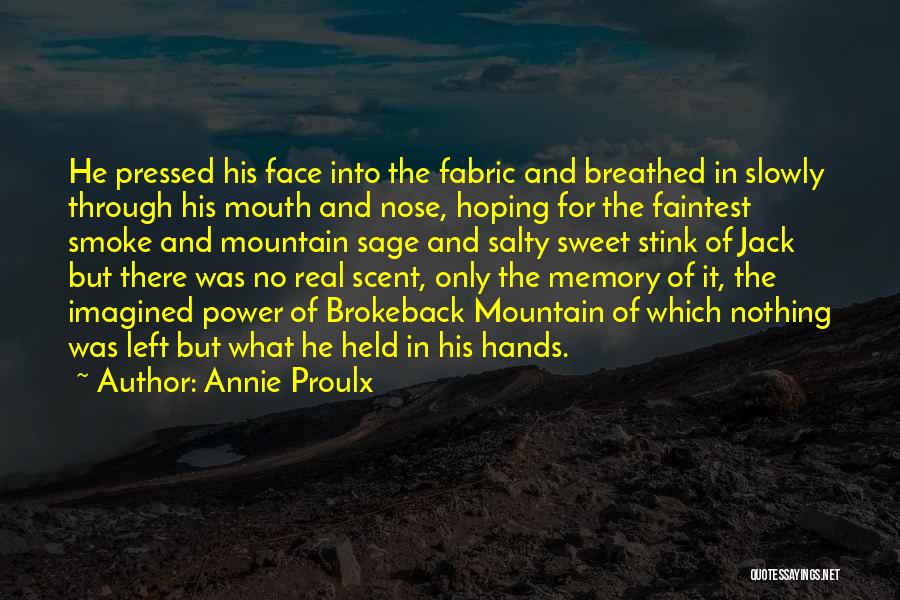 Hoping For Nothing Quotes By Annie Proulx