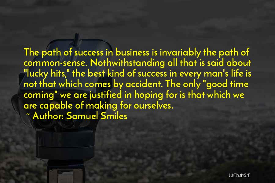 Hoping For Success Quotes By Samuel Smiles