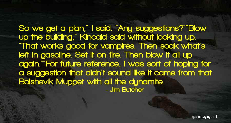 Hoping Something Works Out Quotes By Jim Butcher