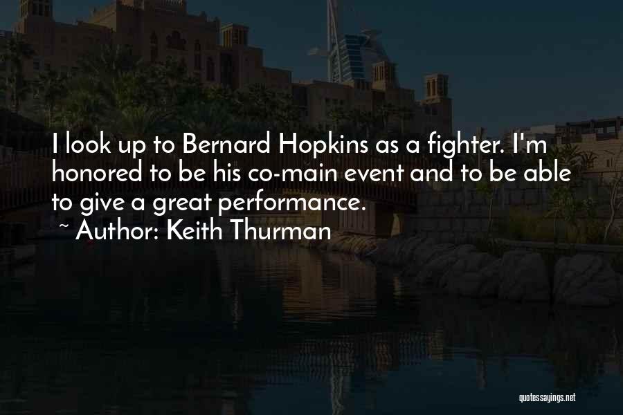 Hopkins Quotes By Keith Thurman