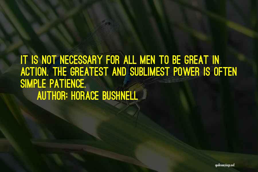 Horace Bushnell Quotes 806480