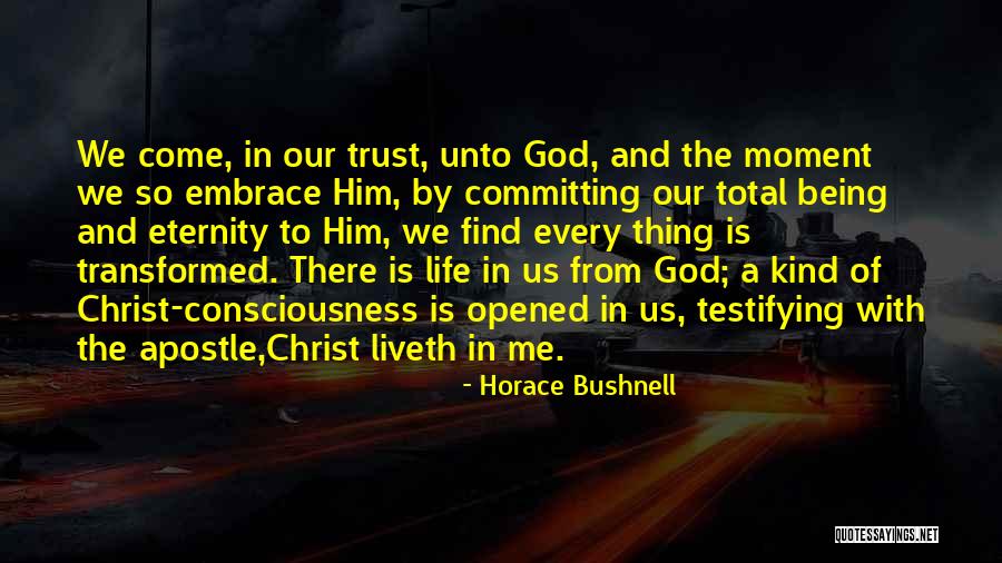 Horace Bushnell Quotes 817166