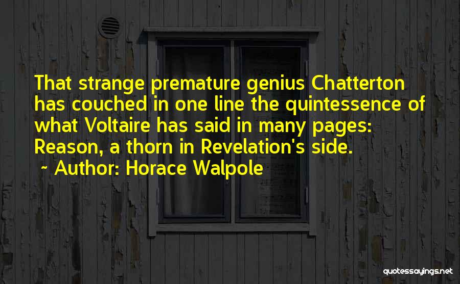 Horace Walpole Quotes 1297803