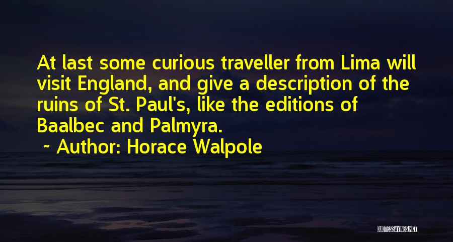 Horace Walpole Quotes 151961