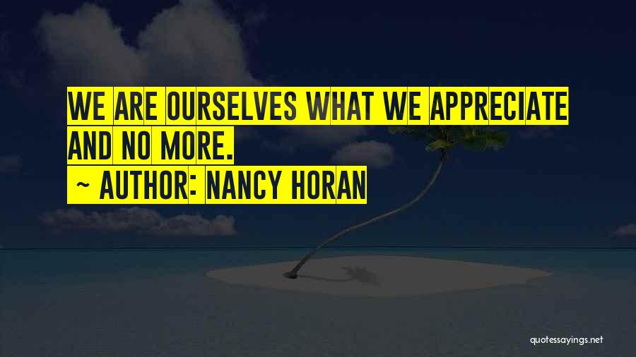 Horan Quotes By Nancy Horan