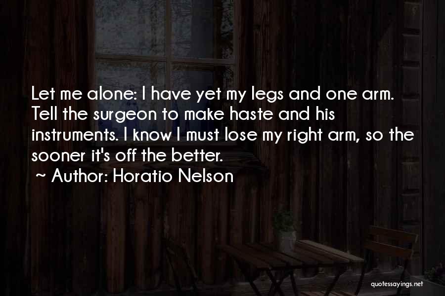 Horatio Nelson Quotes 234409
