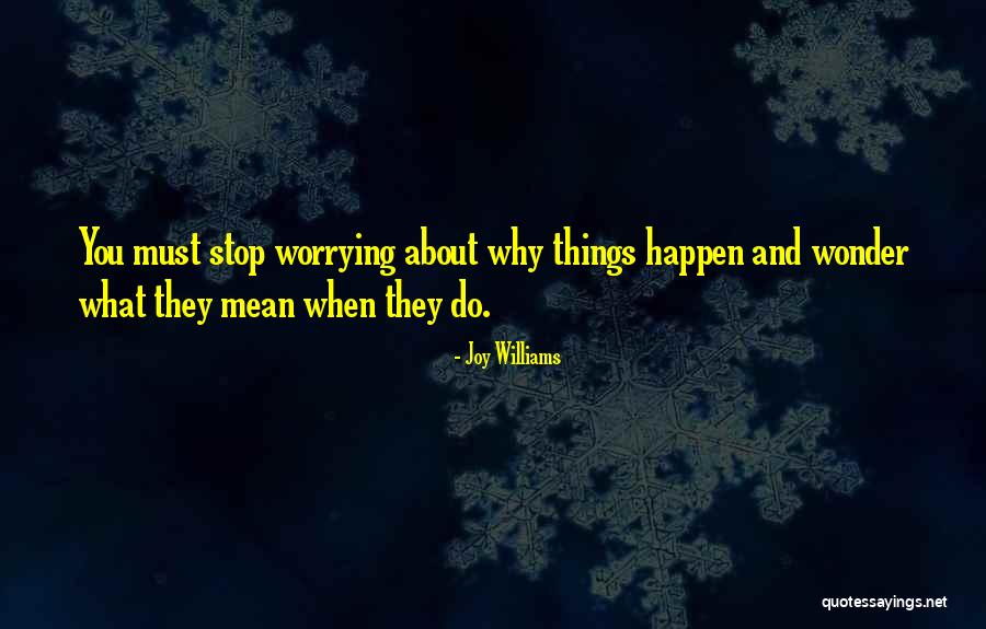 Horden Abu Quotes By Joy Williams Horden Abu Quotes By Joy Williams