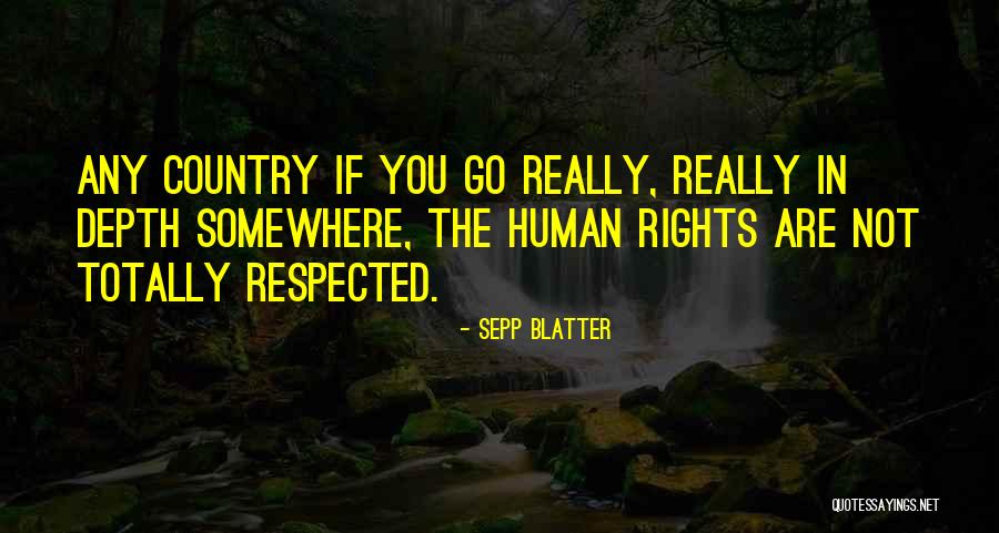 Horia Roman Quotes By Sepp Blatter Horia Roman Quotes By Sepp Blatter