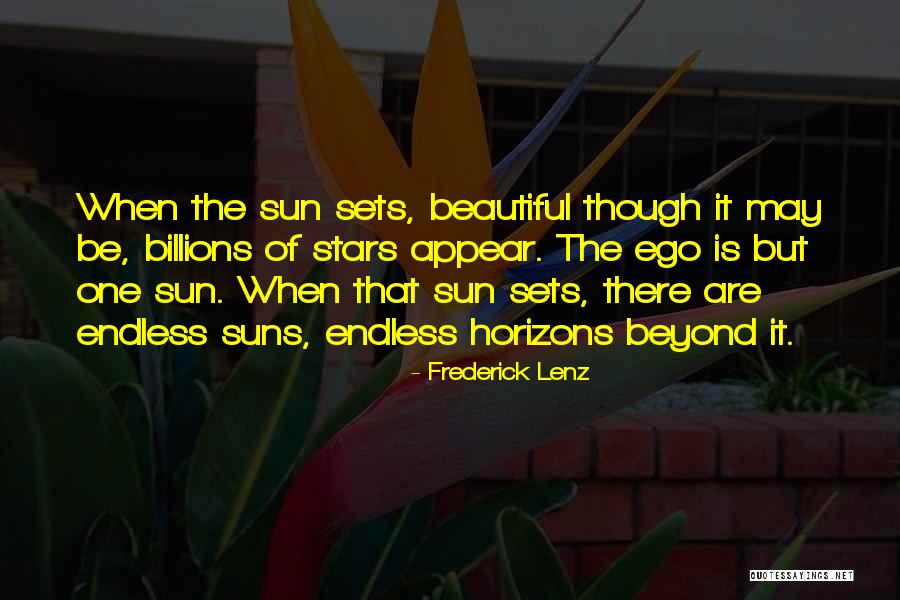 Horizons Quotes By Frederick Lenz Horizons Quotes By Frederick Lenz