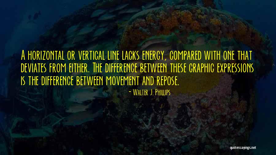 Horizontal And Vertical Quotes By Walter J. Phillips Horizontal And Vertical Quotes By Walter J. Phillips