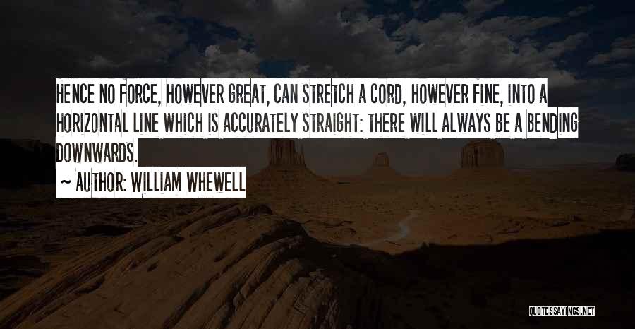 Horizontal Quotes By William Whewell