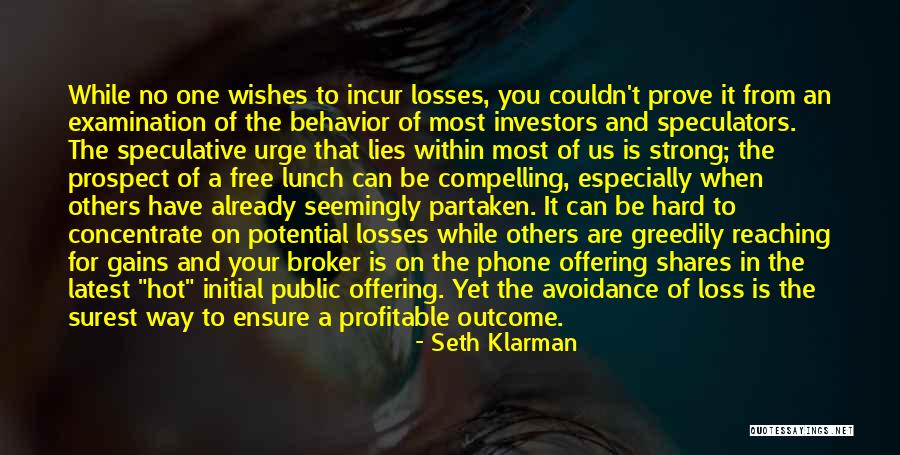 Horloges Quotes By Seth Klarman Horloges Quotes By Seth Klarman