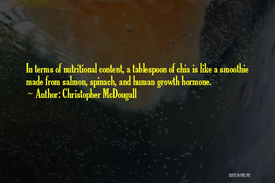 Hormone Quotes By Christopher McDougall