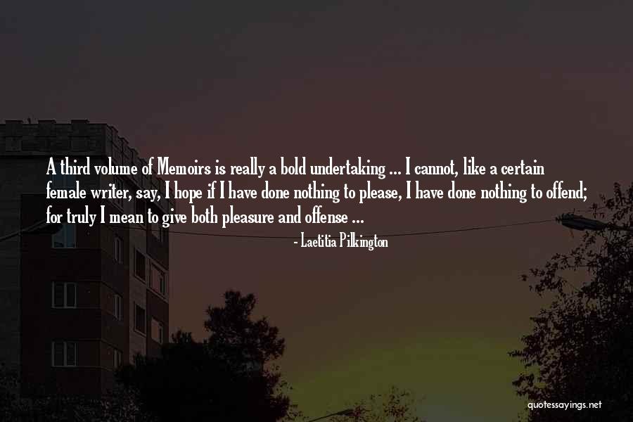 Hormone Therapy Quotes By Laetitia Pilkington Hormone Therapy Quotes By Laetitia Pilkington
