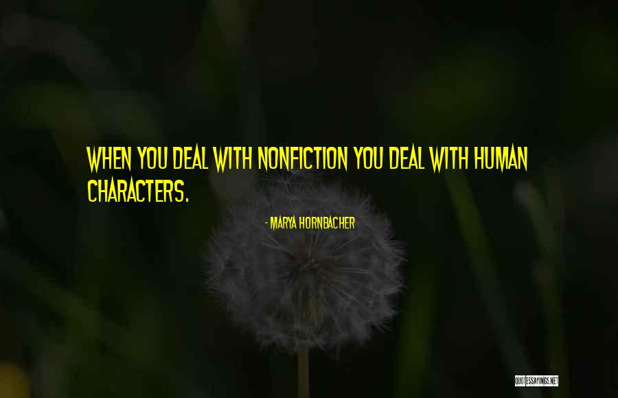 Hornbacher Quotes By Marya Hornbacher