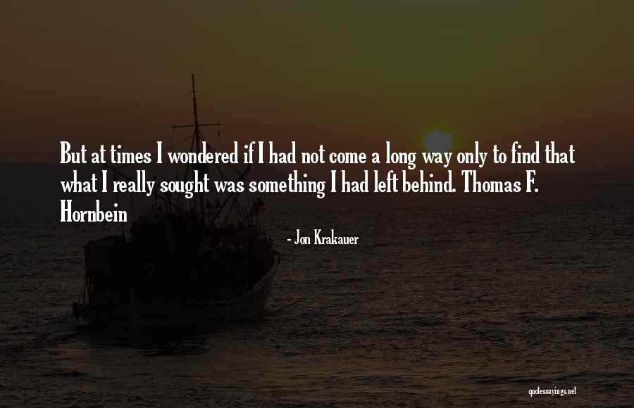 Hornbein Quotes By Jon Krakauer Hornbein Quotes By Jon Krakauer