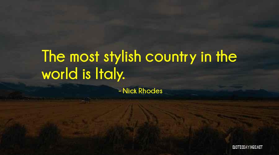 Hornblowers Quotes By Nick Rhodes Hornblowers Quotes By Nick Rhodes