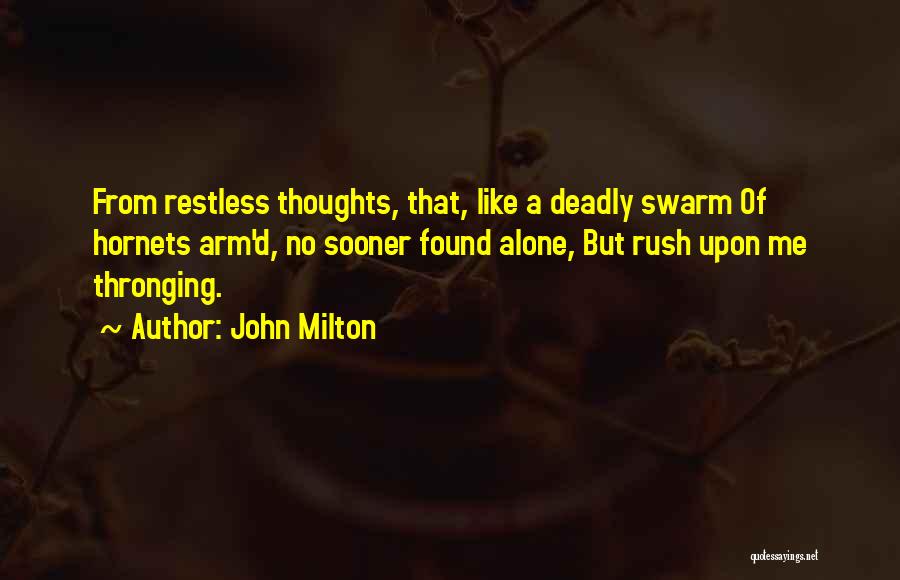 Hornets Quotes By John Milton