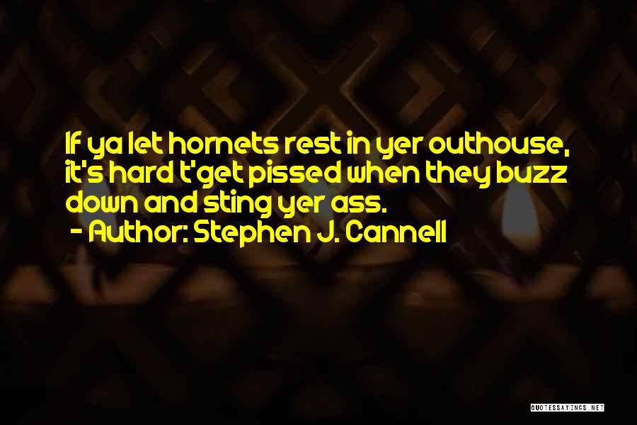 Hornets Quotes By Stephen J. Cannell
