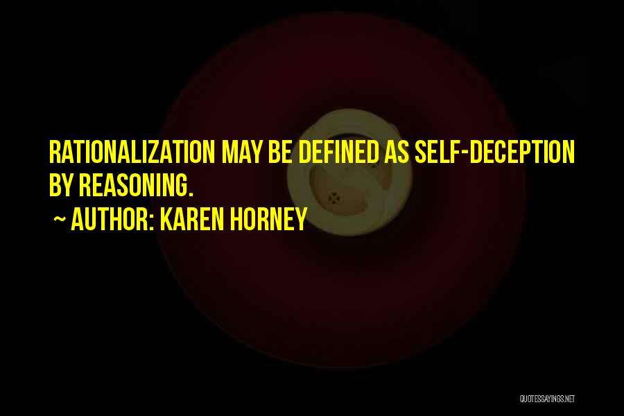 Horney Quotes By Karen Horney