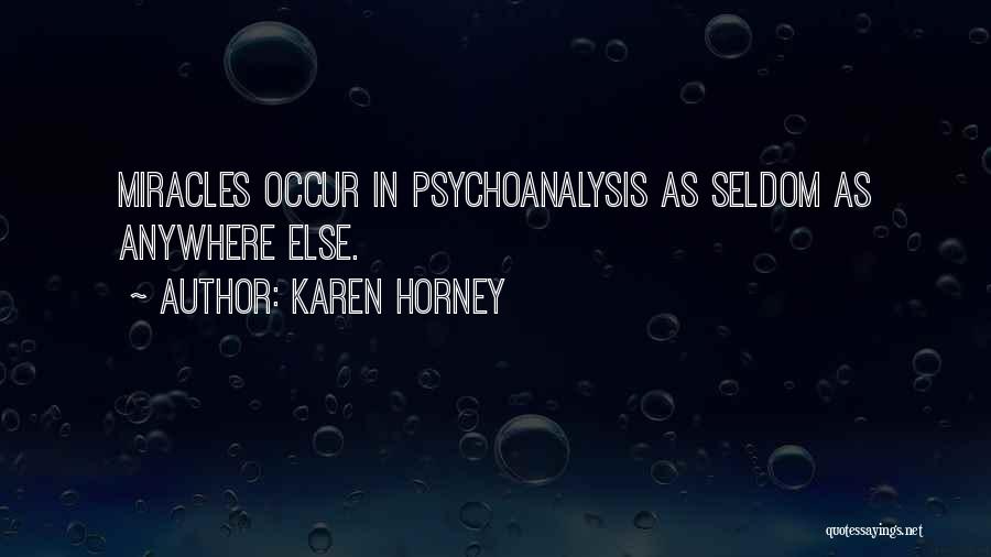 Horney Quotes By Karen Horney