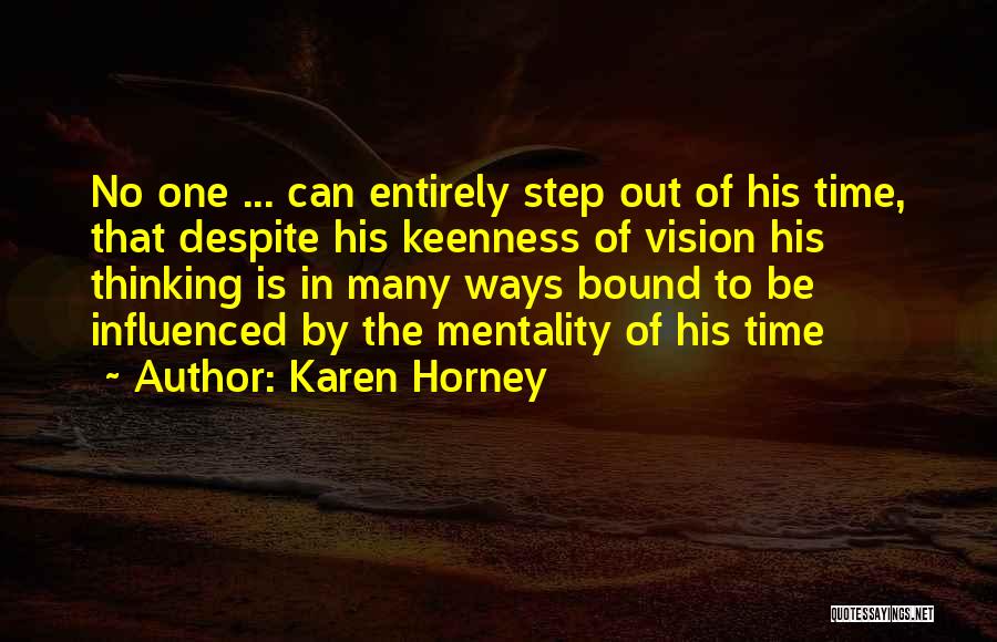 Horney Quotes By Karen Horney