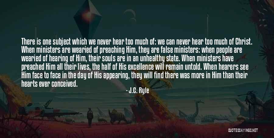 Hornless Monster Quotes By J.C. Ryle Hornless Monster Quotes By J.C. Ryle