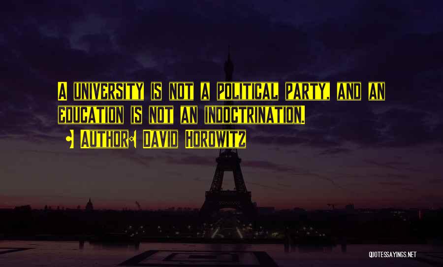 Horowitz Quotes By David Horowitz