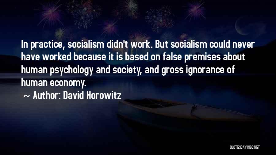 Horowitz Quotes By David Horowitz
