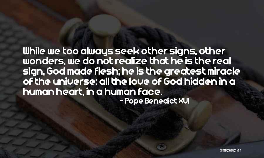 Horrenda Cosa Quotes By Pope Benedict XVI