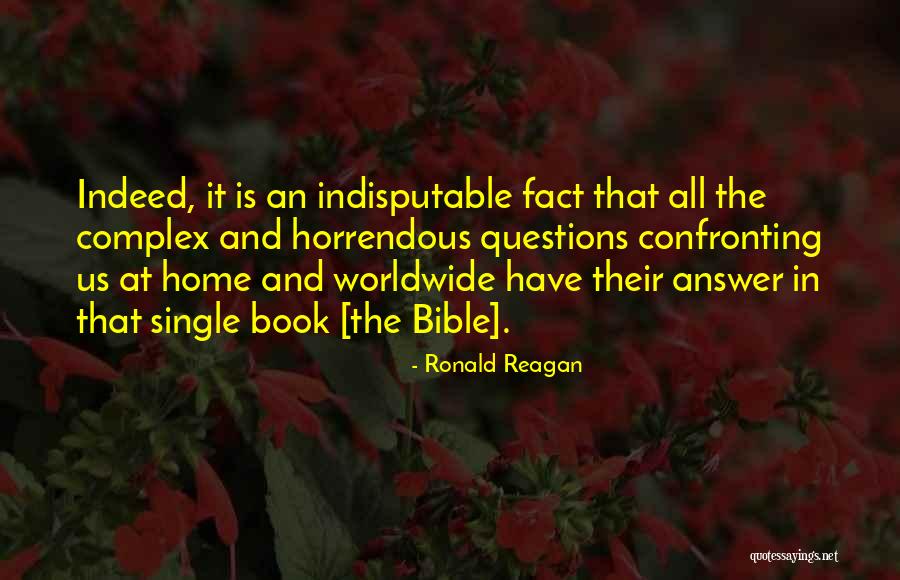 Horrendous Quotes By Ronald Reagan