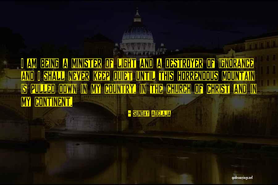 Horrendous Quotes By Sunday Adelaja Horrendous Quotes By Sunday Adelaja