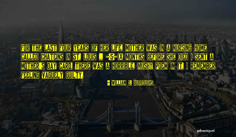 Horrible Mothers Quotes By William S. Burroughs Horrible Mothers Quotes By William S. Burroughs
