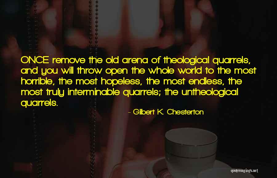 Horrible World Quotes By Gilbert K. Chesterton Horrible World Quotes By Gilbert K. Chesterton