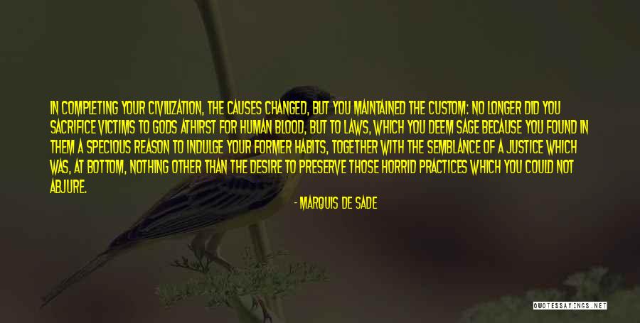 Horrid Quotes By Marquis De Sade Horrid Quotes By Marquis De Sade