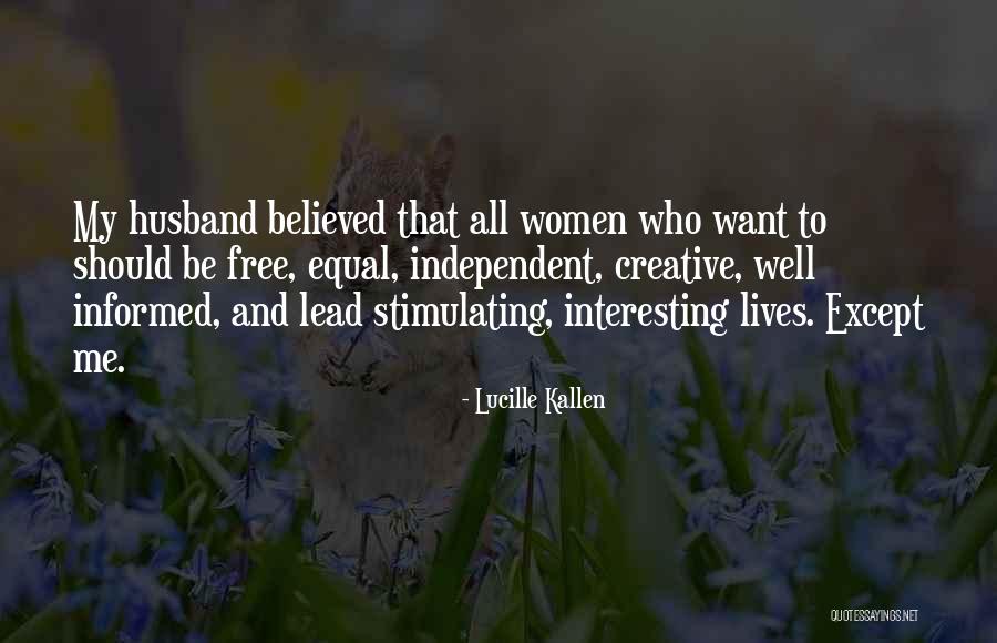 Horrifyingly Cute Quotes By Lucille Kallen Horrifyingly Cute Quotes By Lucille Kallen