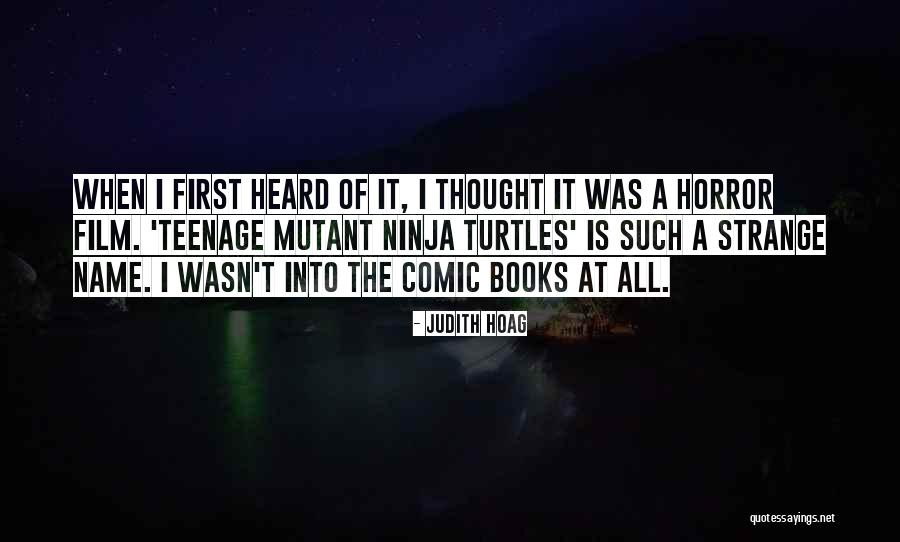 Horror Books Quotes By Judith Hoag Horror Books Quotes By Judith Hoag