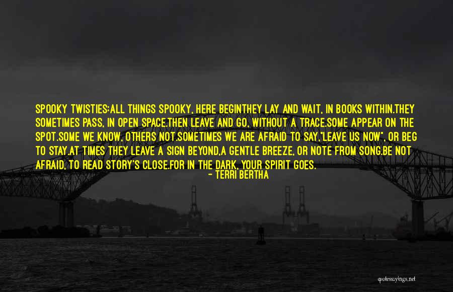 Horror Books Quotes By Terri Bertha Horror Books Quotes By Terri Bertha