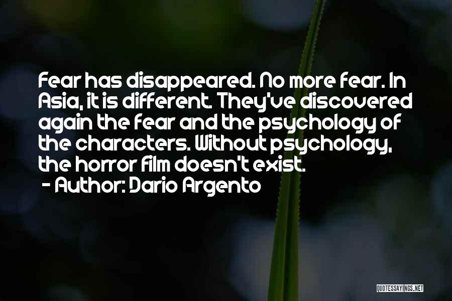 Horror Film Quotes By Dario Argento Horror Film Quotes By Dario Argento