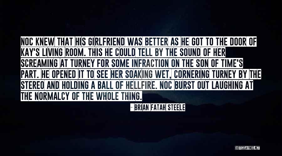 Horror For Quotes By Brian Fatah Steele